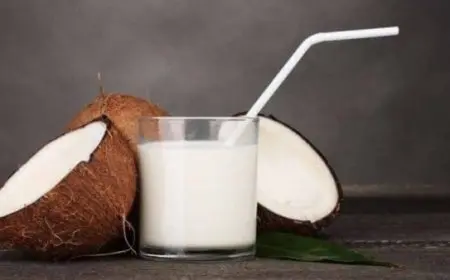 تجربتي مع شرب حليب جوز الهند