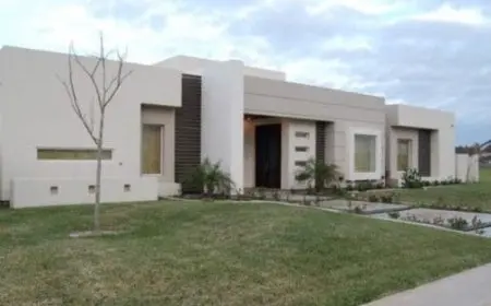 مخطط بيت دور واحد 300 متر