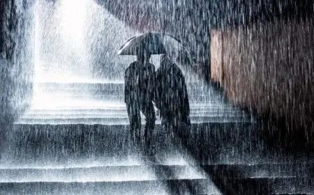 تعبير عن أهمية المطر قصير