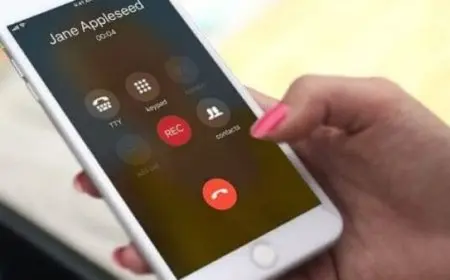 أين أجد المكالمات المسجلة