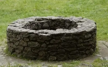 حفر بئر في المنزل