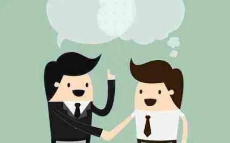 حوار بين شخصين بالإنجليزي عن الدراسة