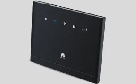 طريقة ضبط إعدادات راوتر هواوي b315