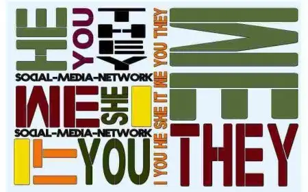 الضمائر في اللغة الإنجليزية