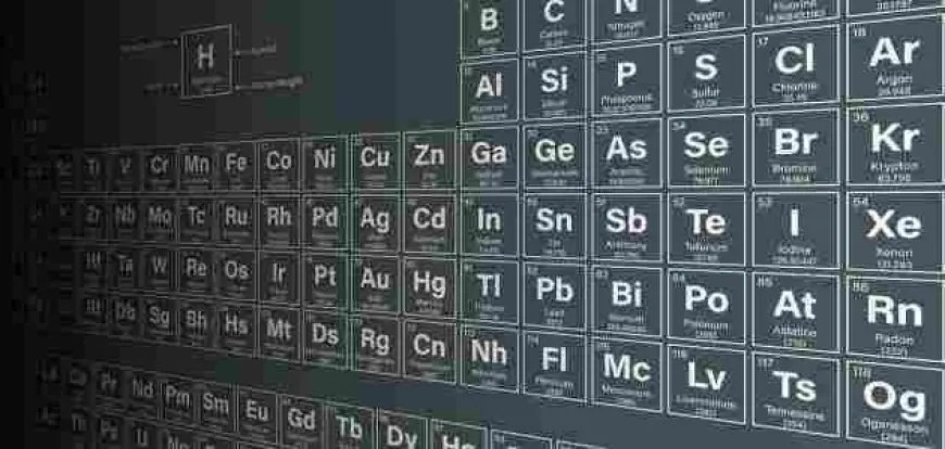 من وضع الجدول الدوري للعناصر؟