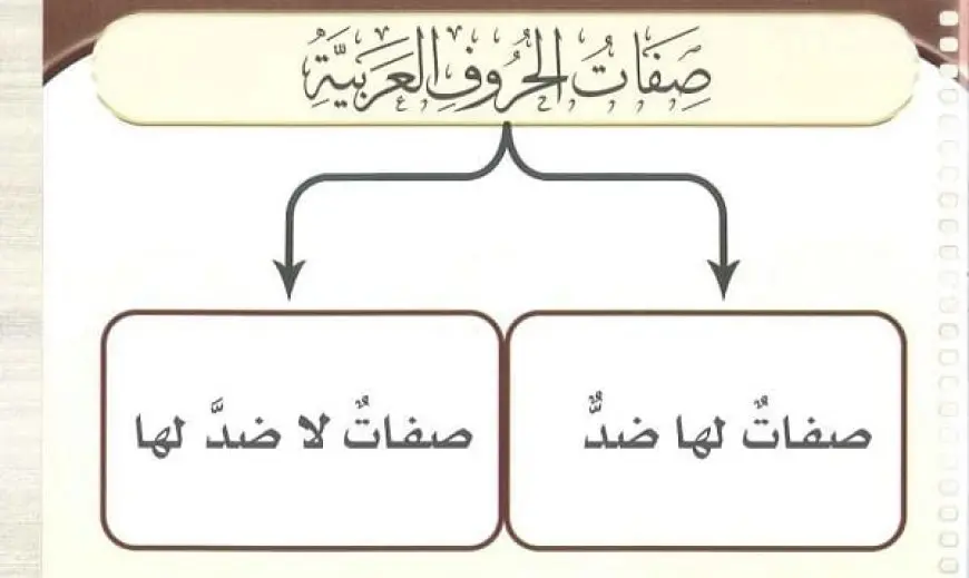 الصفات التي ليس لها ضد