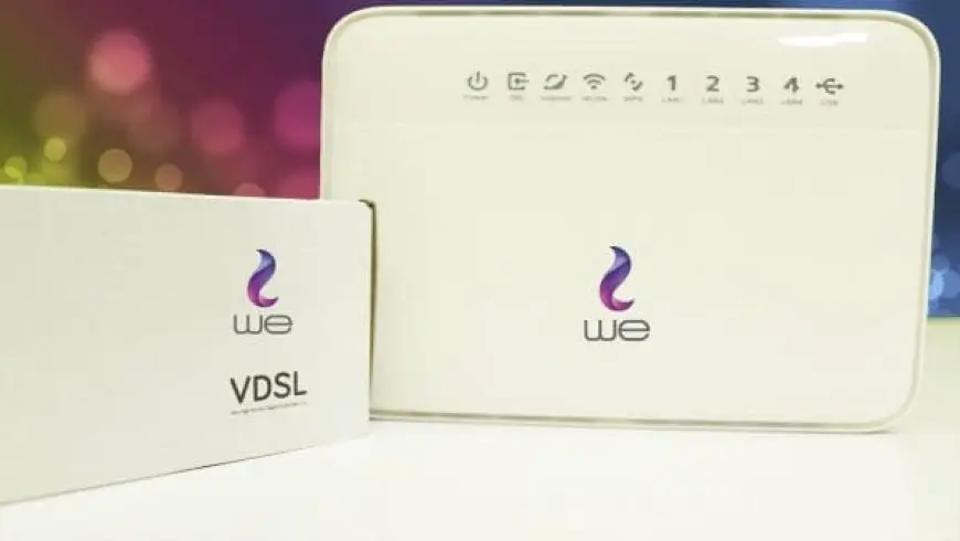 أسعار راوتر VDSL من we 2024