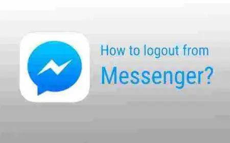 كيفية تسجيل الخروج من الماسنجر