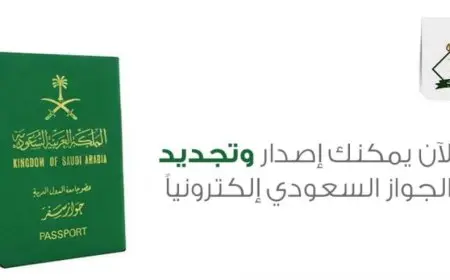 نموذج تجديد الجواز السعودي إلكترونيا 2024
