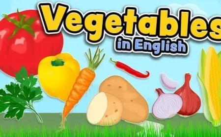 أسماء الخضروات بالإنجليزي والعربي