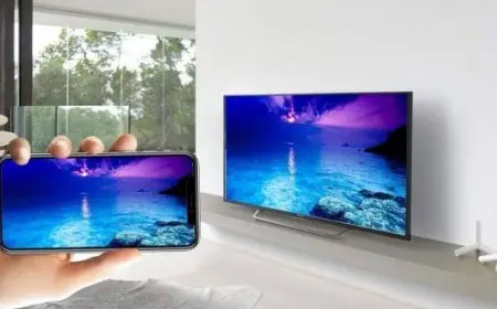 إظهار شاشة الهاتف على التلفاز بدون كيبل