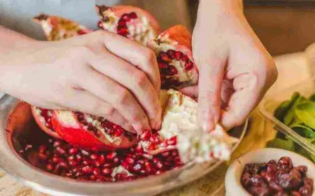 فوائد قشر الرمان للتنحيف