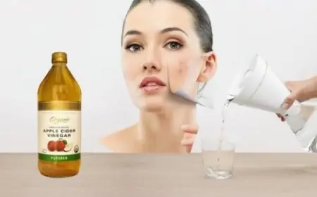 هل خل التفاح يفتح لون البشرة