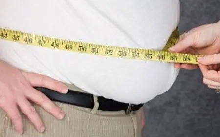أسباب زيادة الوزن في منطقة البطن