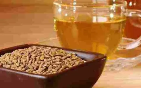 شرب الحلبة على الريق للبياض