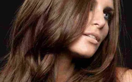 صبغة شعر بني غامق