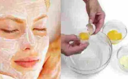 فوائد بياض البيض مع النشا للوجه
