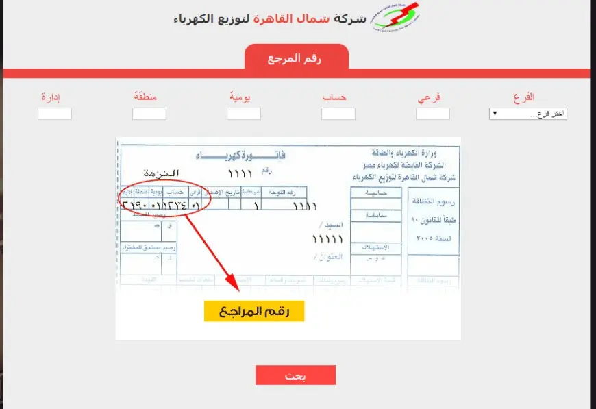 الاستعلام عن فاتورة الكهرباء شمال وجنوب الدلتا