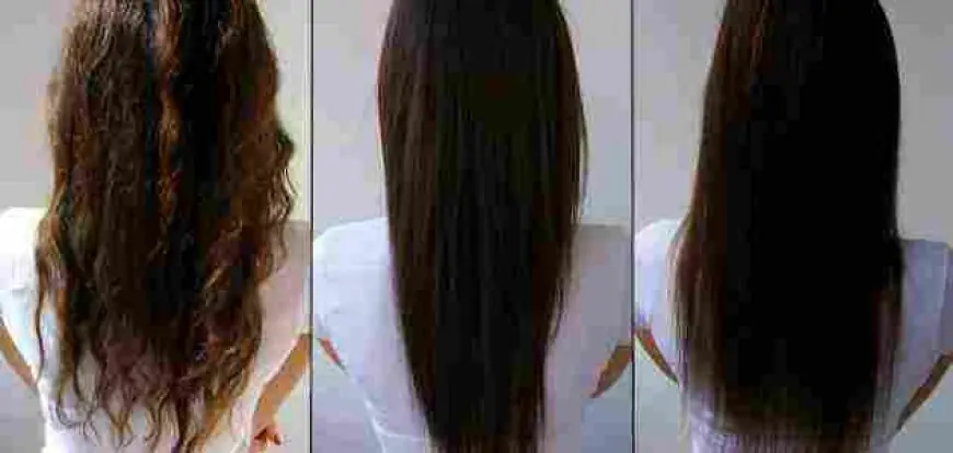 طريقة فرد الشعر بالبروتين